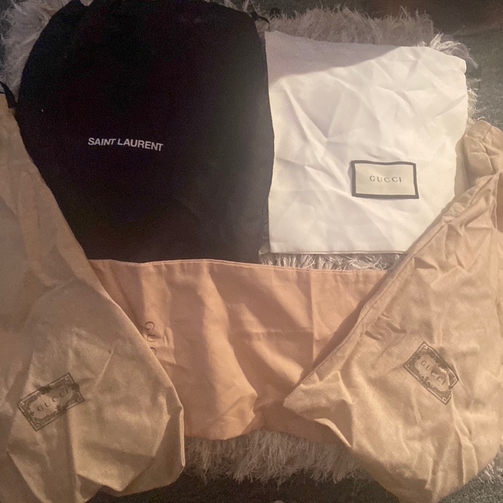 Assorted dust bags
